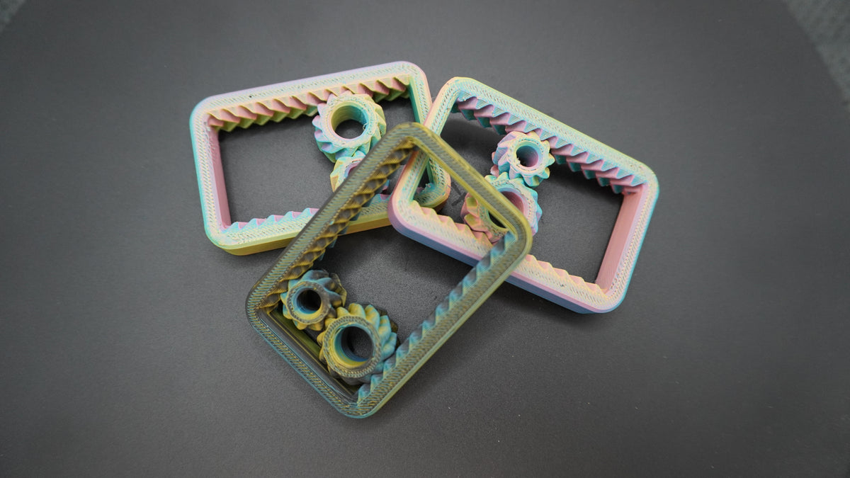 🔲 Rectangle Fidget – 3D Printed